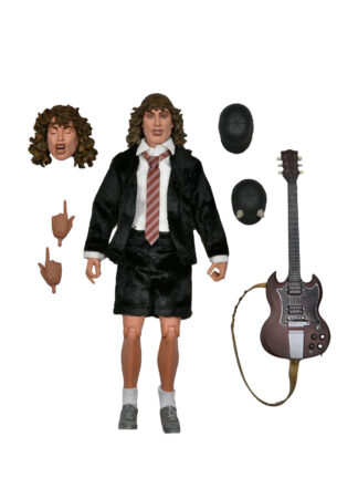 AC/DC ANGUS YOUNG HIGHWAY TO HELL 8" CLOTHED FIGURE