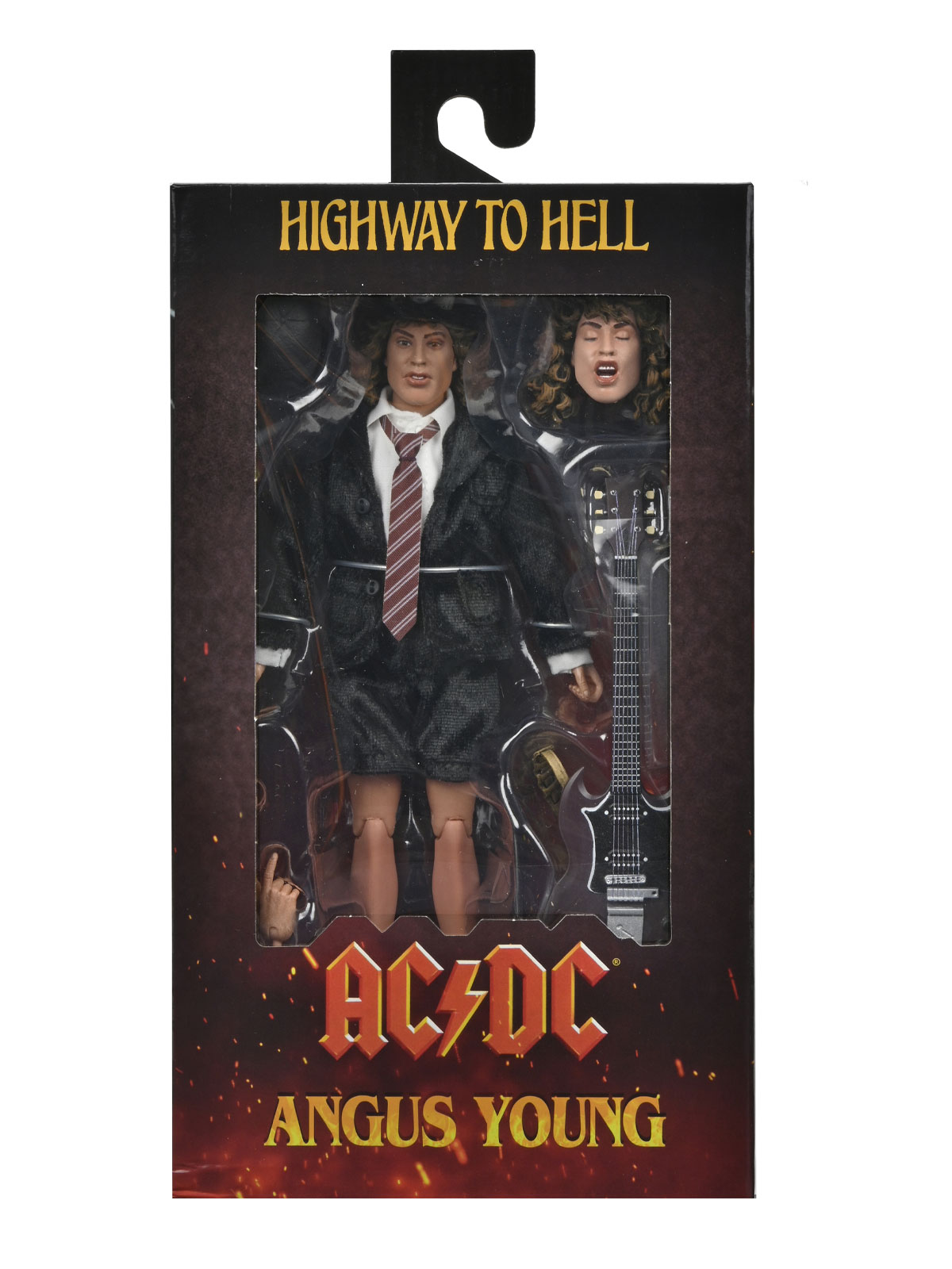 AC/DC ANGUS YOUNG HIGHWAY TO HELL 8" CLOTHED FIGURE - Image 4