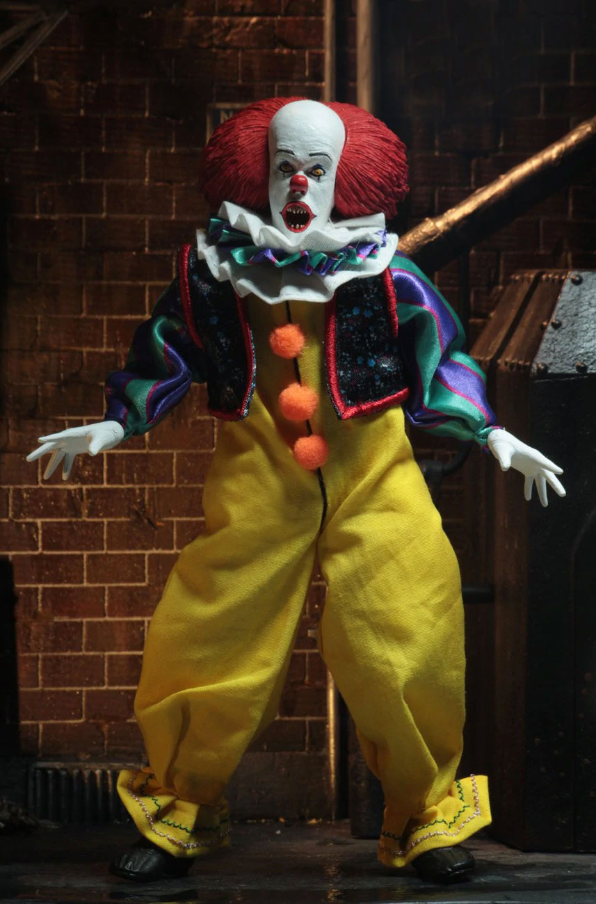 'IT' 1990 MOVIE PENNYWISE 8" CLOTHED ACTION FIGURE - Image 2