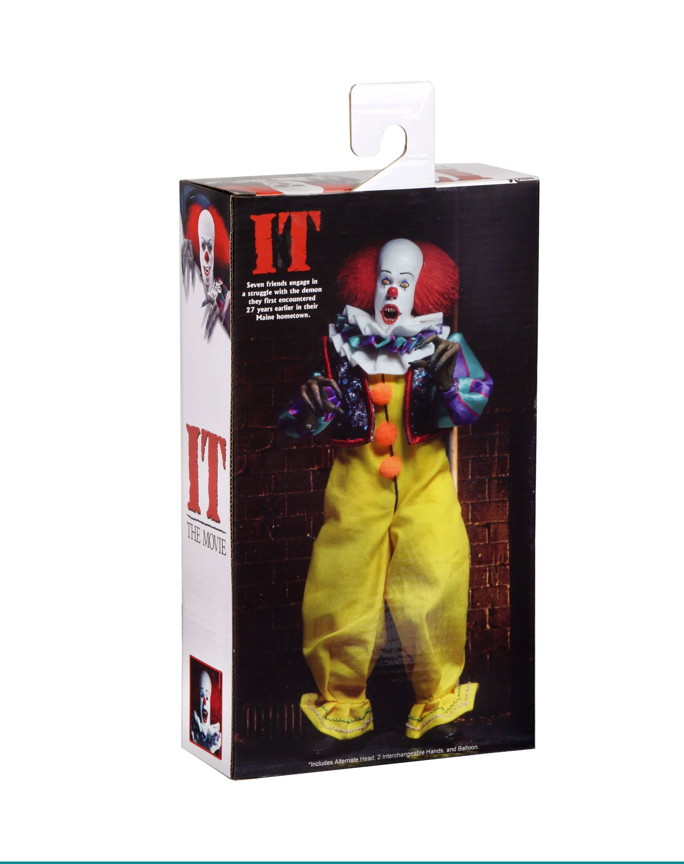 'IT' 1990 MOVIE PENNYWISE 8" CLOTHED ACTION FIGURE - Image 4
