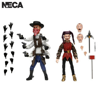 PUPPET MASTER ULTIMATE SIX-SHOOTER & JESTER 2PK - 7" SCALE ACTION FIGURES