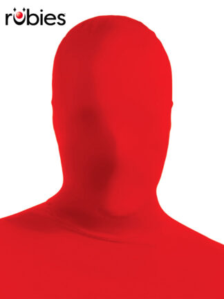 2ND SKIN FACE MASK RED - ADULT