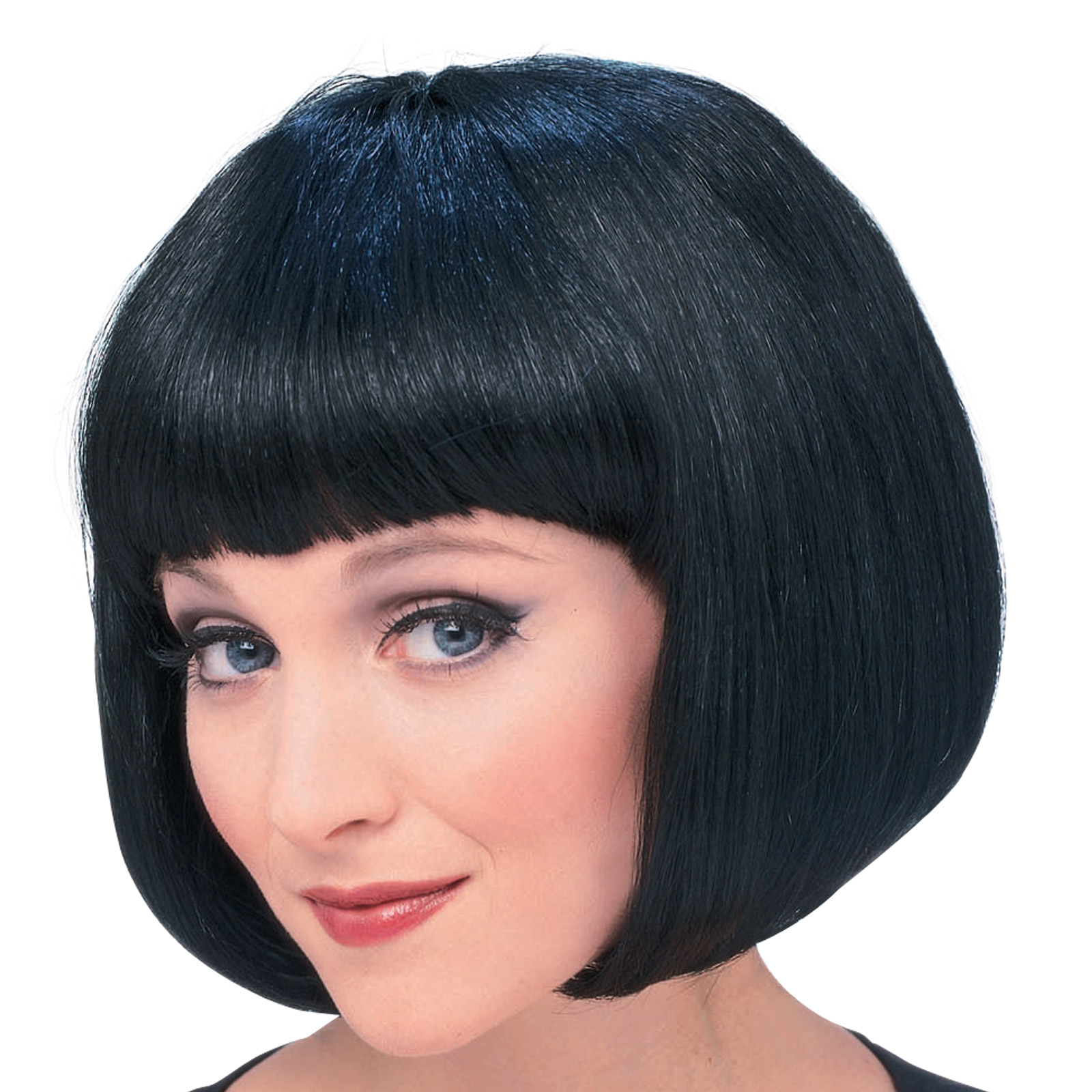 SUPERMODEL BLACK WIG - ADULT - Image 2