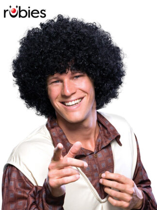 AFRO WIG BLACK - ADULT