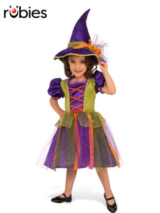 PUMPKIN WITCH COSTUME, CHILD