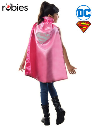 SUPERGIRL DC PINK CAPE, CHILD