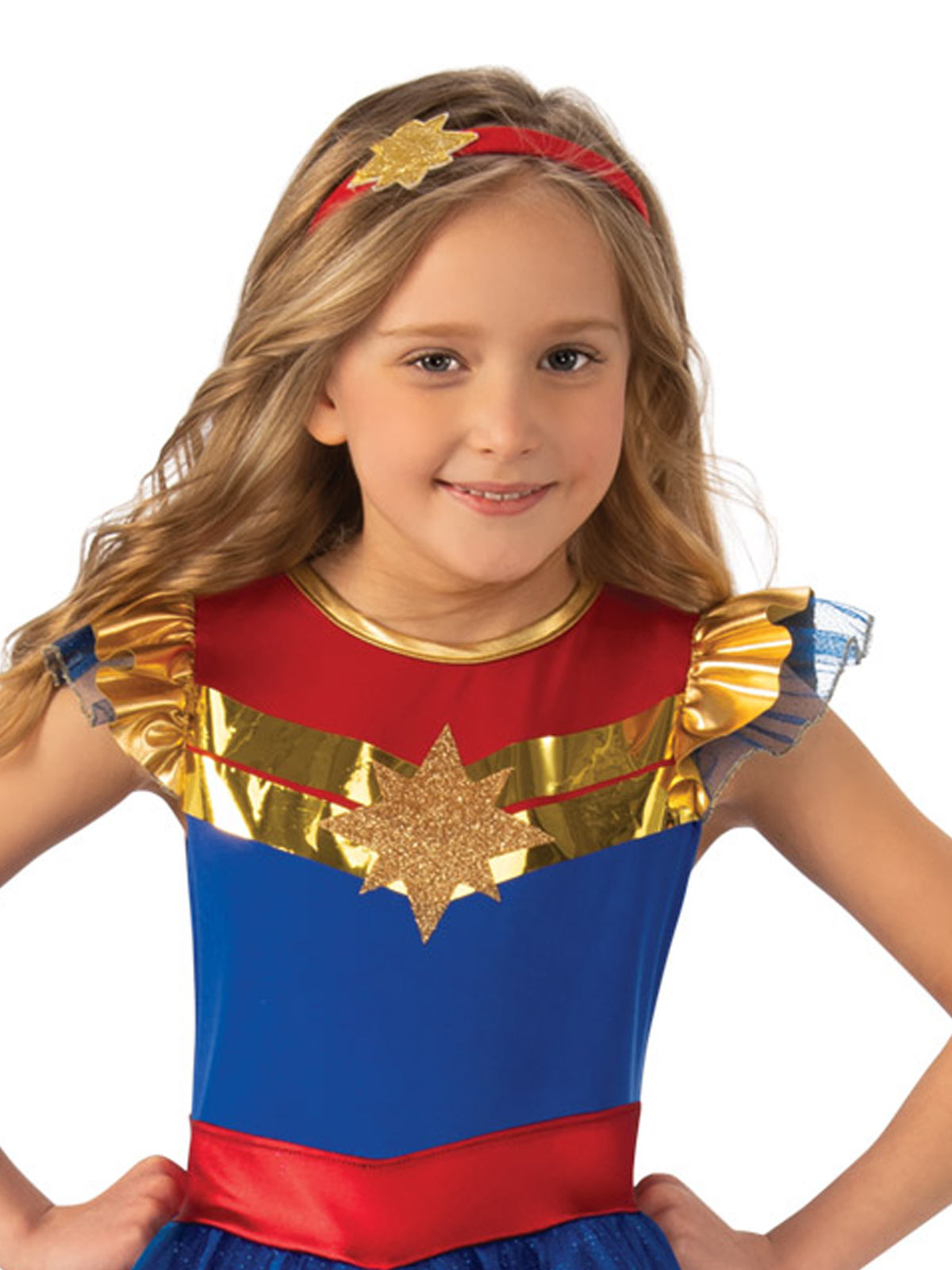 CAPTAIN MARVEL TUTU DRESS COSTUME, CHILD - Image 2