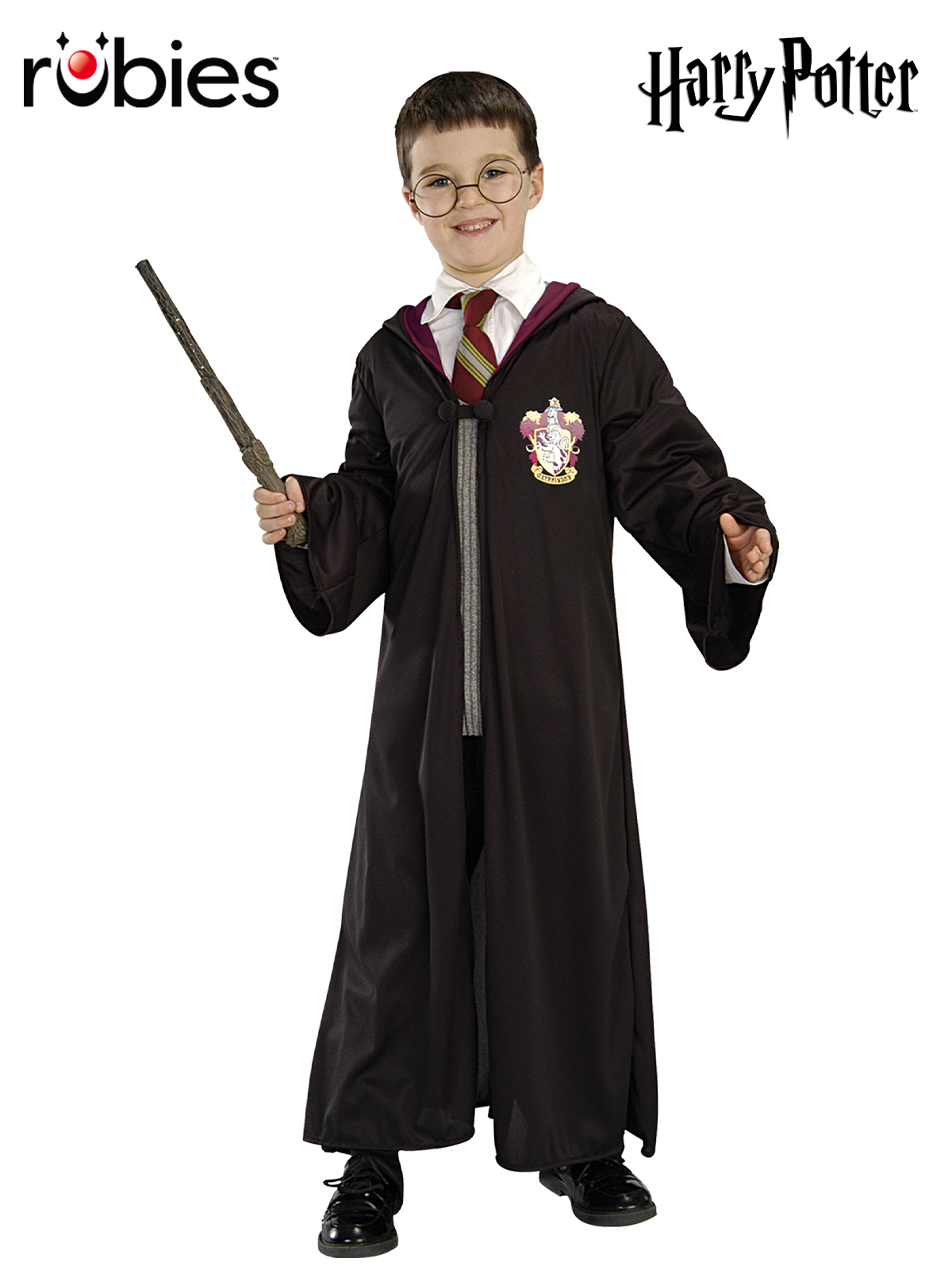 HARRY POTTER WAND AND GLASSES KIT, CHILD