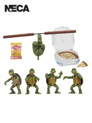 TMNT 1990 MOVIE - BABY TURTLES SET 1/4TH SCALE ACTION FIGURES