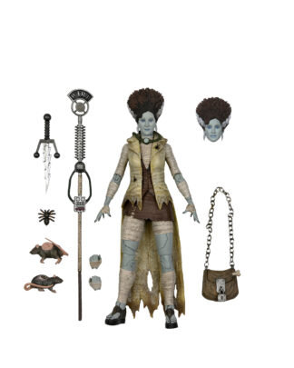 TMNT & UNIVERSAL MONSTERS APRIL AS BRIDE - 7" ACTION FIGURE