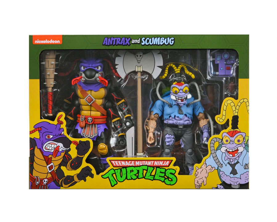 TMNT ANTRAX & SCUMBUG 2 PACK 7" SCALE ACTION FIGURES - Image 2
