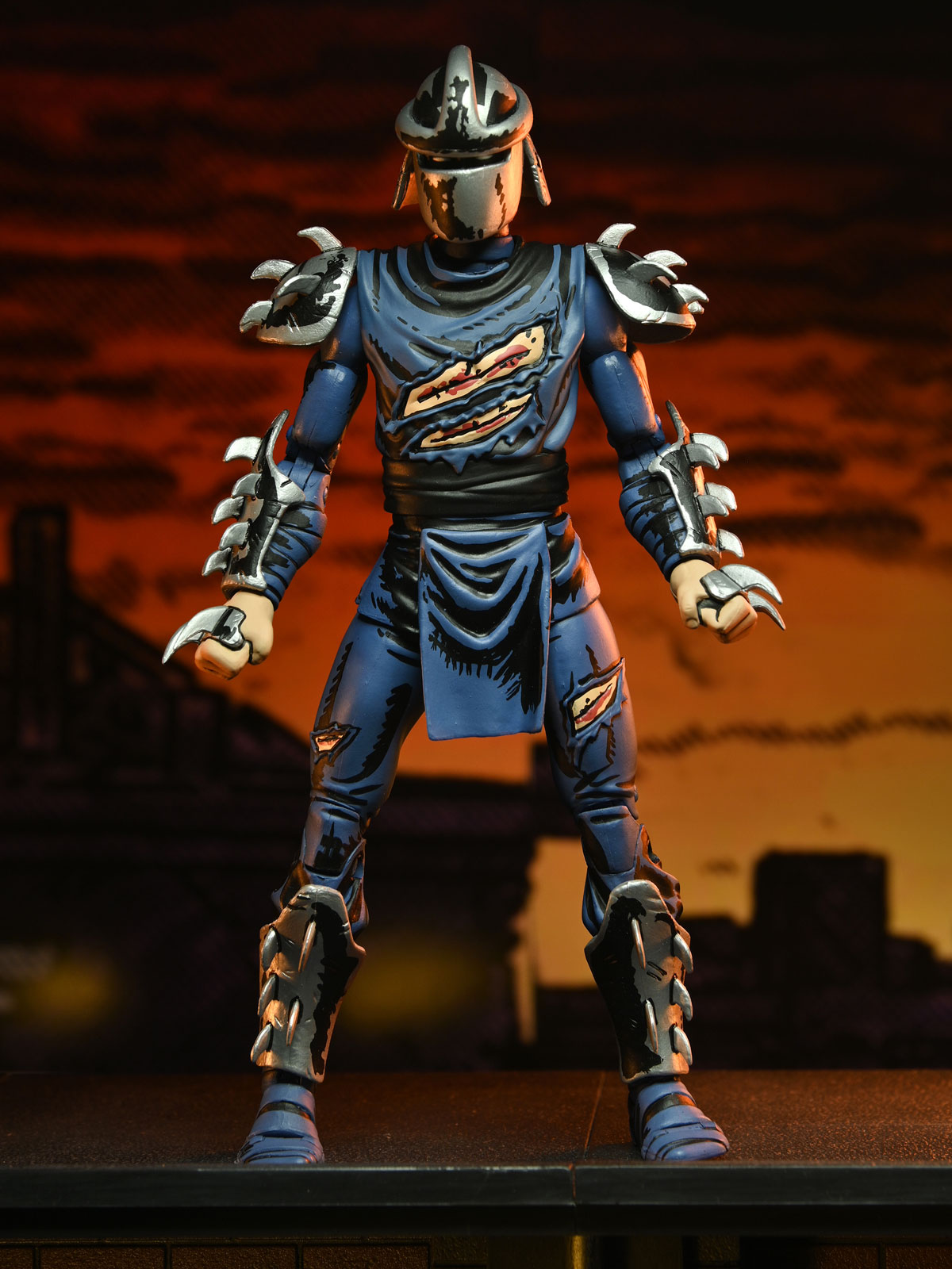 TMNT MIRAGE COMICS BATTLE DAMAGED SHREDDER - 7" SCALE ACTION FIGURE - Image 2