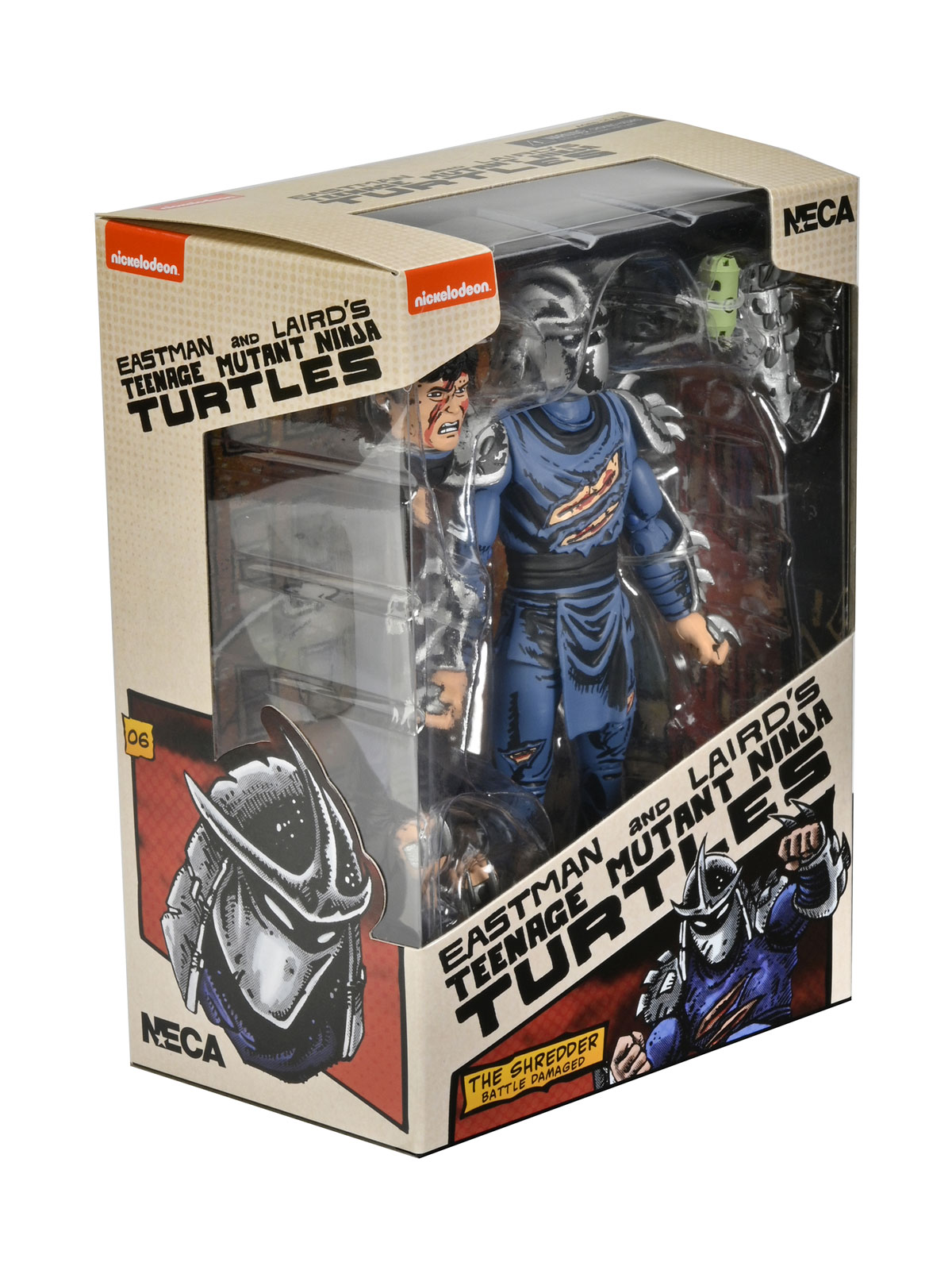TMNT MIRAGE COMICS BATTLE DAMAGED SHREDDER - 7" SCALE ACTION FIGURE - Image 4