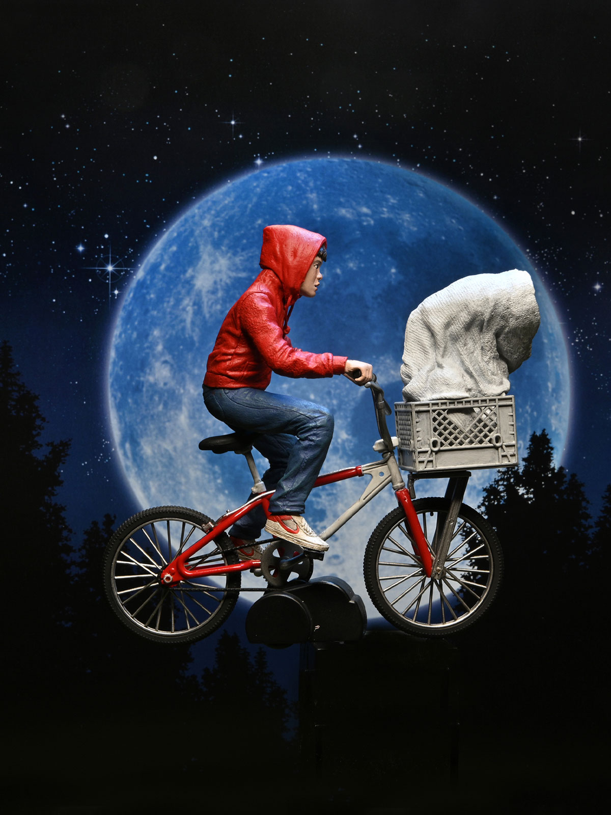 E.T. & ELLIOTT ON BICYCLE - 40TH ANNIVERSARY 7" FIGURE - Image 2