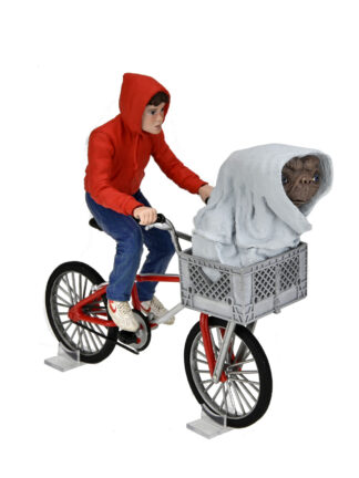 E.T. & ELLIOTT ON BICYCLE - 40TH ANNIVERSARY 7" FIGURE