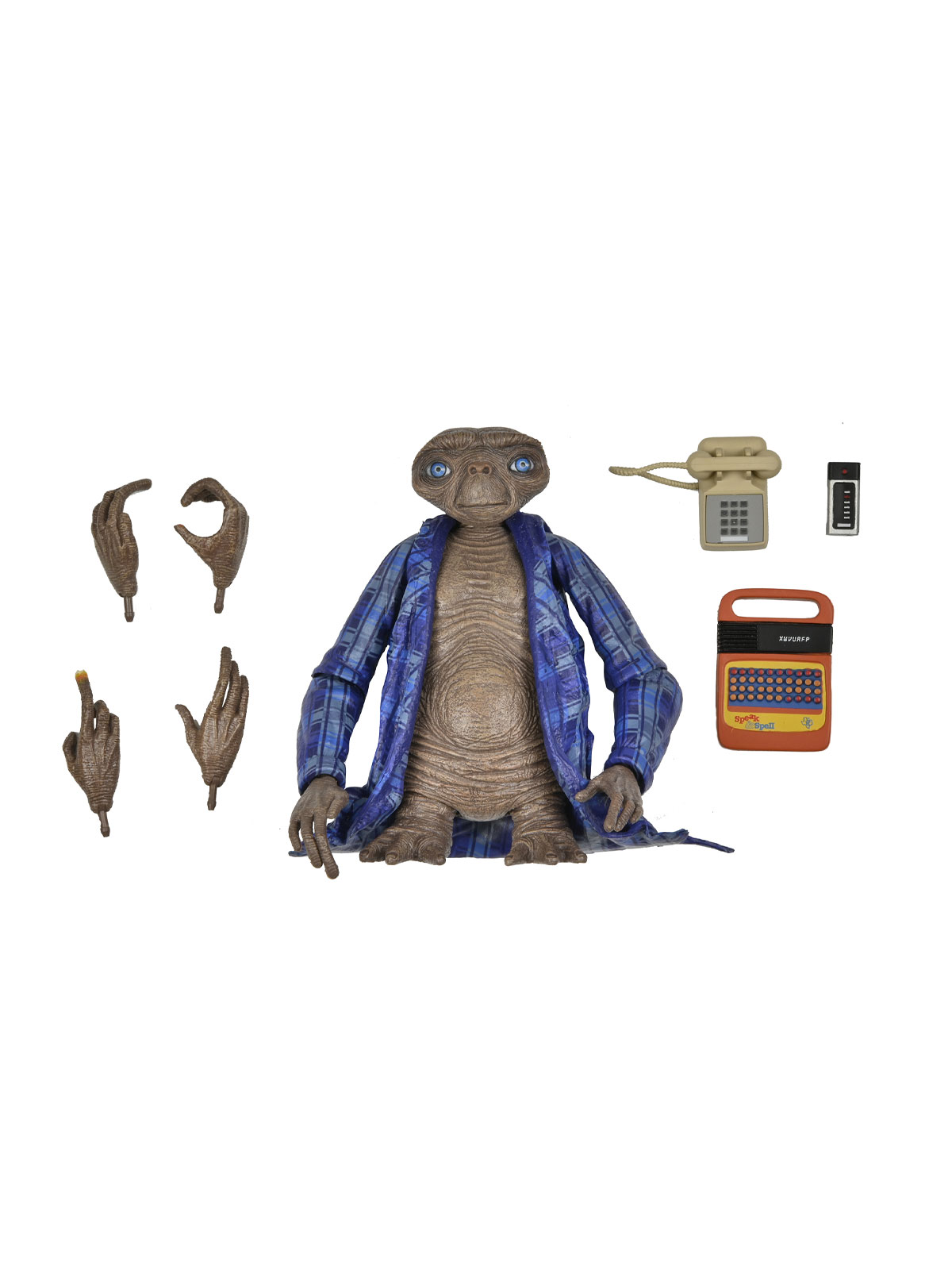 E.T. ULTIMATE TELEPATHIC 40TH ANNIVERSARY 7" FIGURE