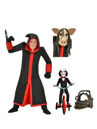 SAW - JIGSAW KILLER & BILLY TRICYCLE BOX SET 6" SCALE, NECA