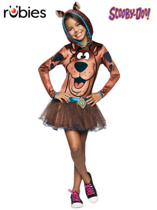 SCOOBY-DOO HOODED COSTUME, CHILD