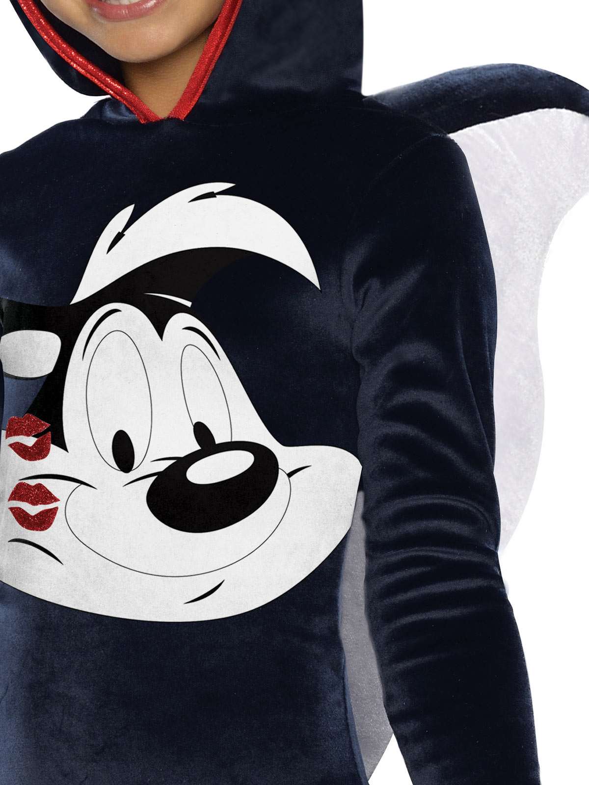 PEPE LE PEW HOODED COSTUME, CHILD - Image 3