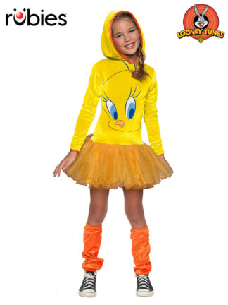 TWEETY HOODED COSTUME, CHILD