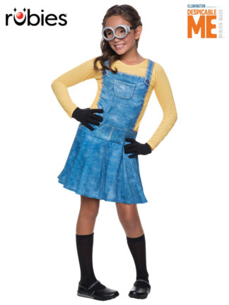 MINION FEMALE COSTUME, CHILD