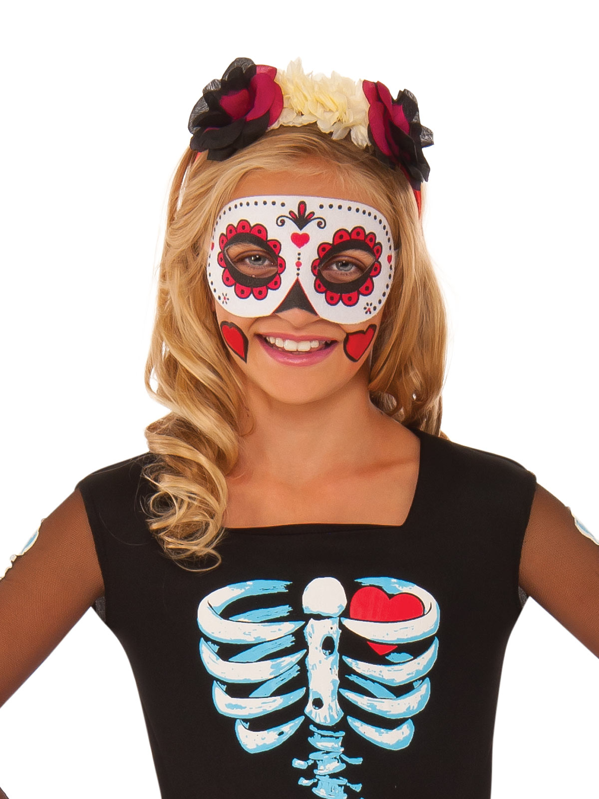 SCARED TO THE BONE SKELETON COSTUME, CHILD - Image 2