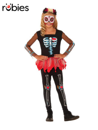 SCARED TO THE BONE SKELETON COSTUME, CHILD