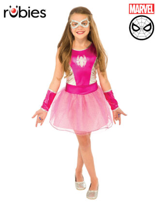 PINK SPIDER-GIRL TUTU DRESS, CHILD