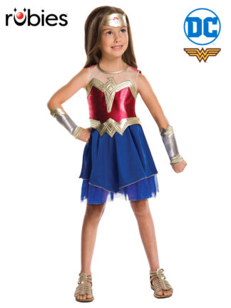 WONDER WOMAN COSTUME, CHILD 9-10 YRS