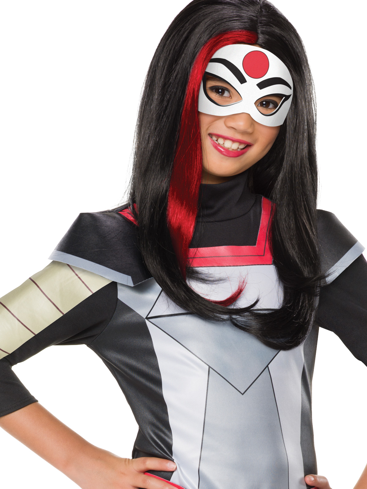 KATANA DC SUPERHERO GIRLS DELUXE COSTUME, CHILD - Image 2