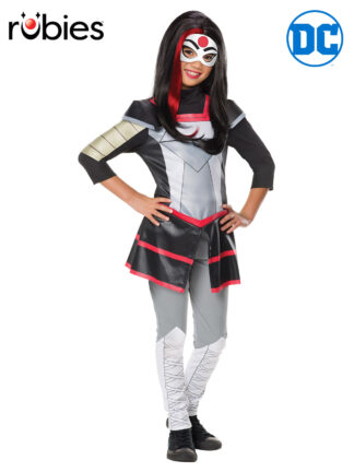 KATANA DC SUPERHERO GIRLS DELUXE COSTUME, CHILD