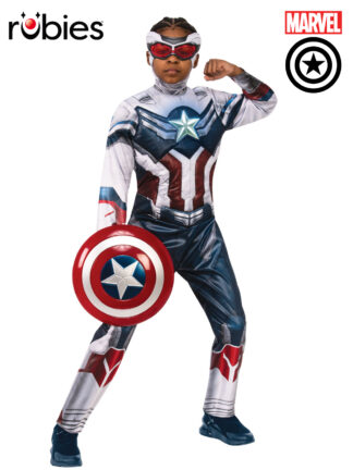 CAPTAIN AMERICA DLX FALCON & WINTER SOLDIER COSTUME, CHILD