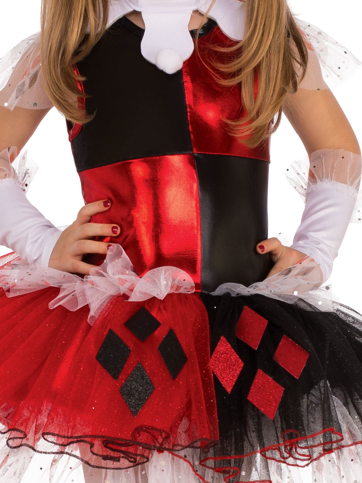 HARLEY QUINN DELUXE COSTUME, CHILD - Image 3