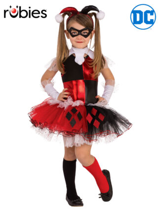 HARLEY QUINN DELUXE COSTUME, CHILD