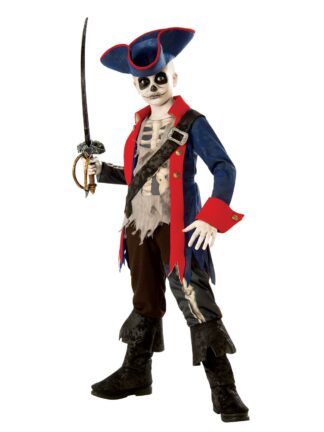 CAPTAIN BONES PIRATE COSTUME, CHILD