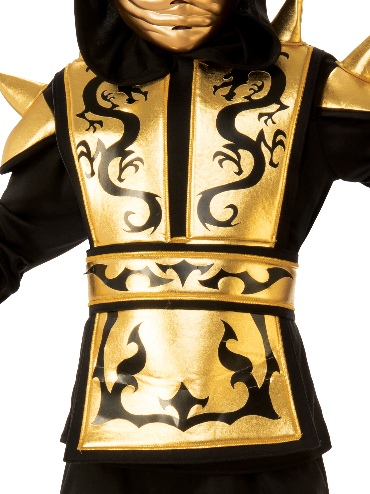 GOLD NINJA COSTUME, CHILD - Image 3