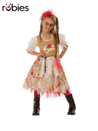 VOODOO GIRL COSTUME, CHILD