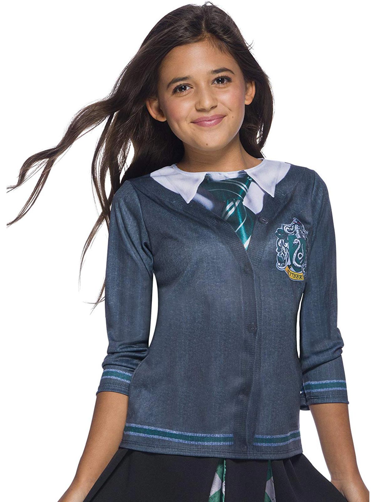 SLYTHERIN COSTUME TOP, CHILD - Image 2
