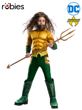 AQUAMAN DELUXE COSTUME, CHILD