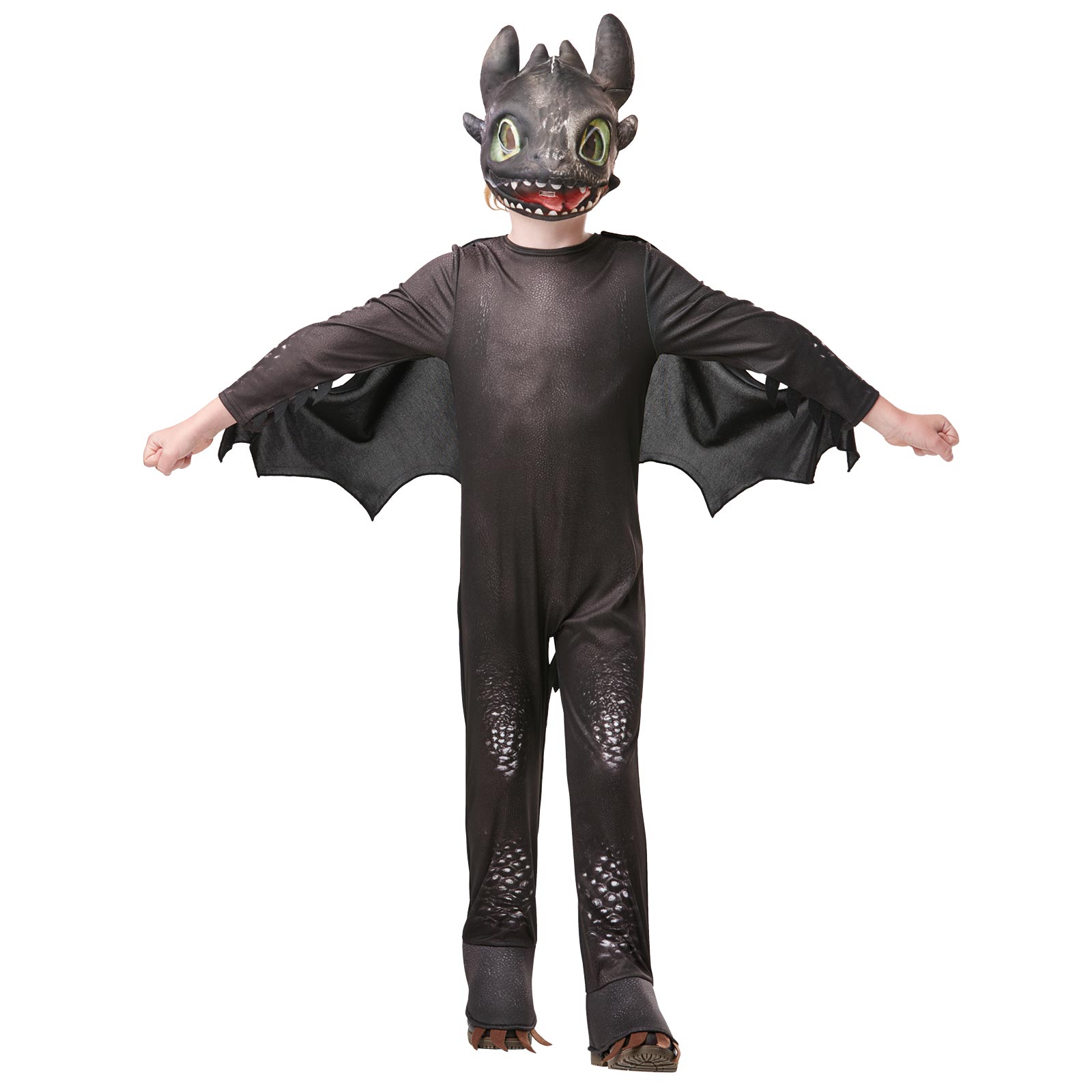 TOOTHLESS NIGHT FURY DELUXE COSTUME, CHILD - Image 3