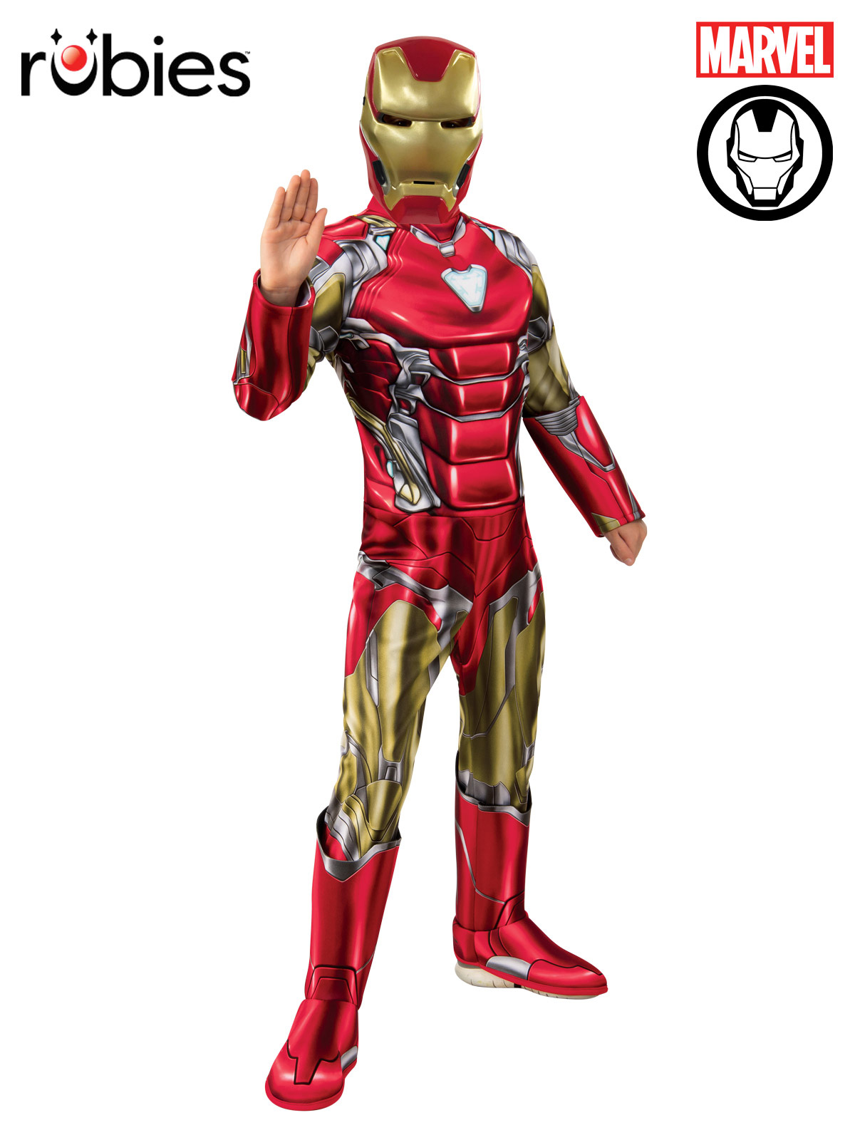 IRON MAN DELUXE COSTUME, CHILD