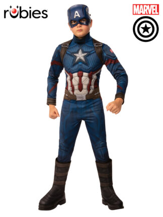 CAPTAIN AMERICA DELUXE COSTUME, CHILD