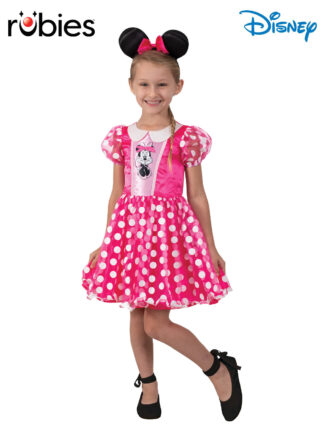 MINNIE MOUSE PINK DELUXE COSTUME, CHILD