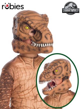 T-REX MOVEABLE JAW MASK - CHILD