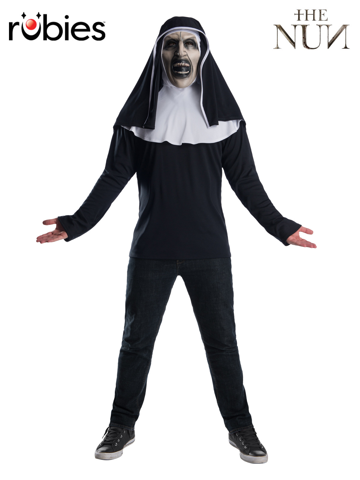 THE NUN COSTUME TOP, ADULT