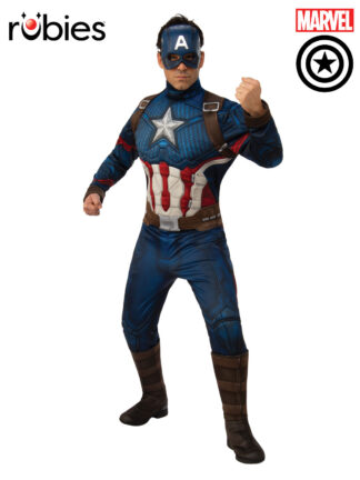 CAPTAIN AMERICA DELUXE COSTUME, ADULT