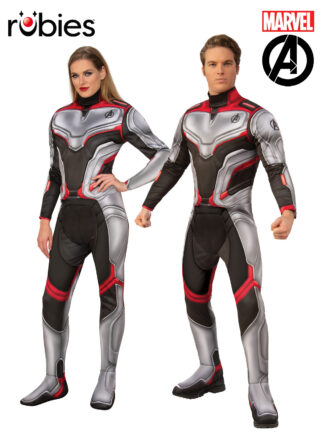 AVENGERS 4 DELUXE TEAM SUIT COSTUME, ADULT