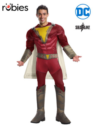 SHAZAM DELUXE COSTUME, ADULT
