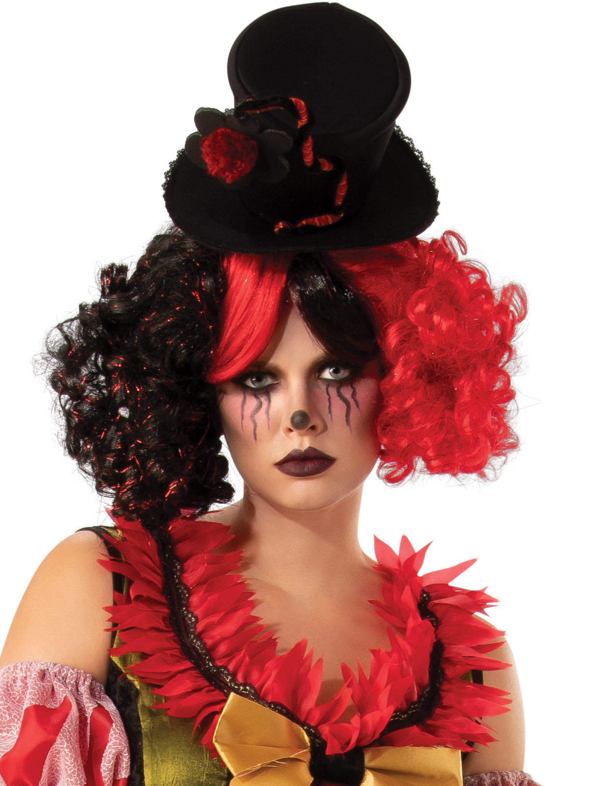 EVIL CLOWN LADY, ADULT - Image 2