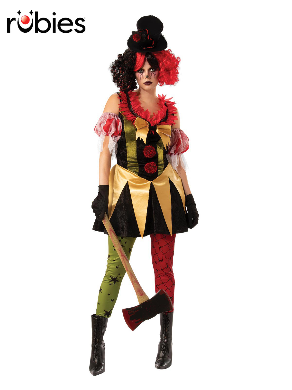 EVIL CLOWN LADY, ADULT